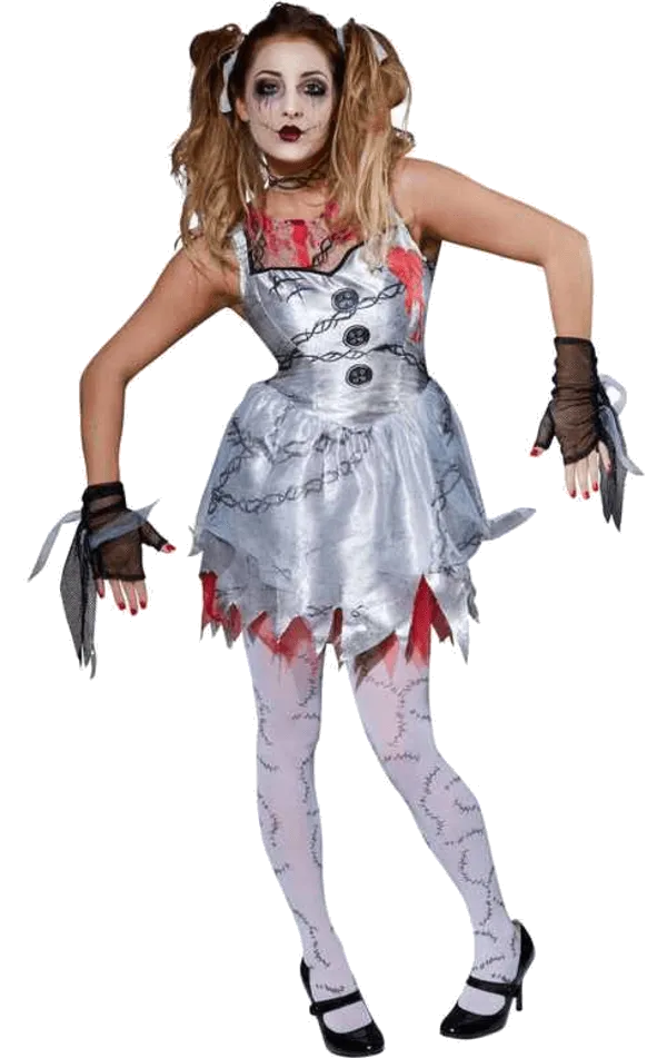 Adult Dead Doll Costume