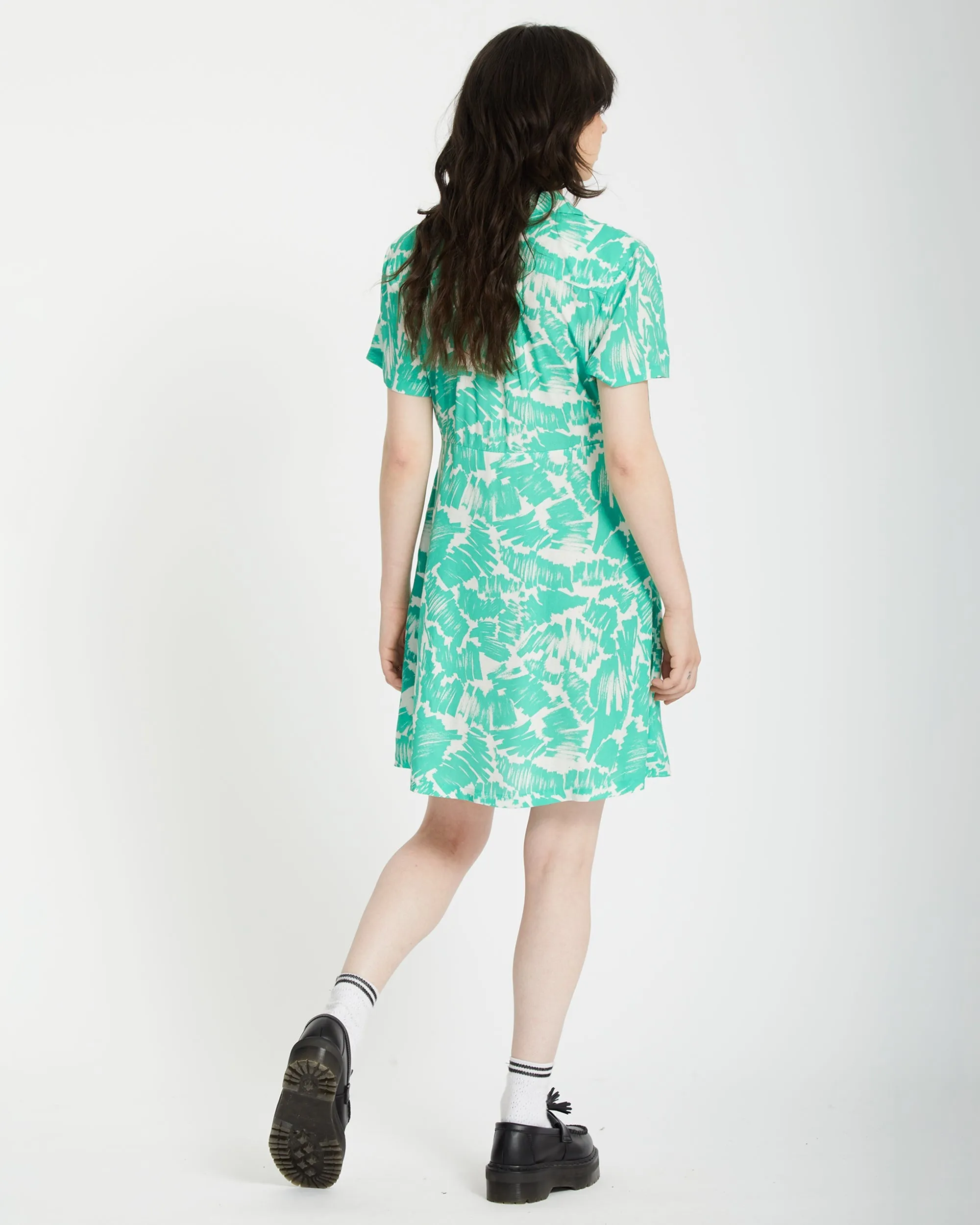 Alix Shirt Kleid - JADE