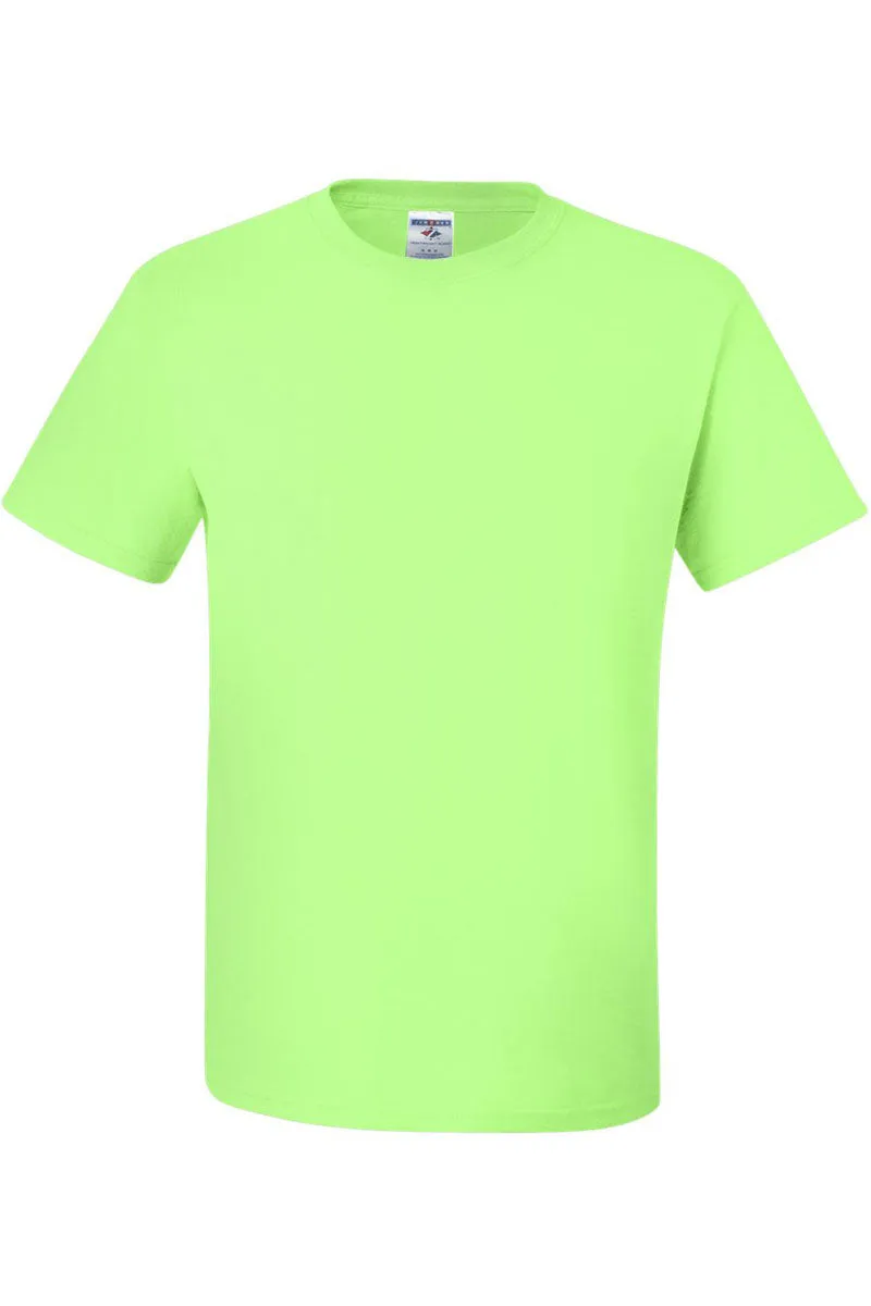 Colorful Beach Time Chenille Patch Dri-Power 50/50 Tee