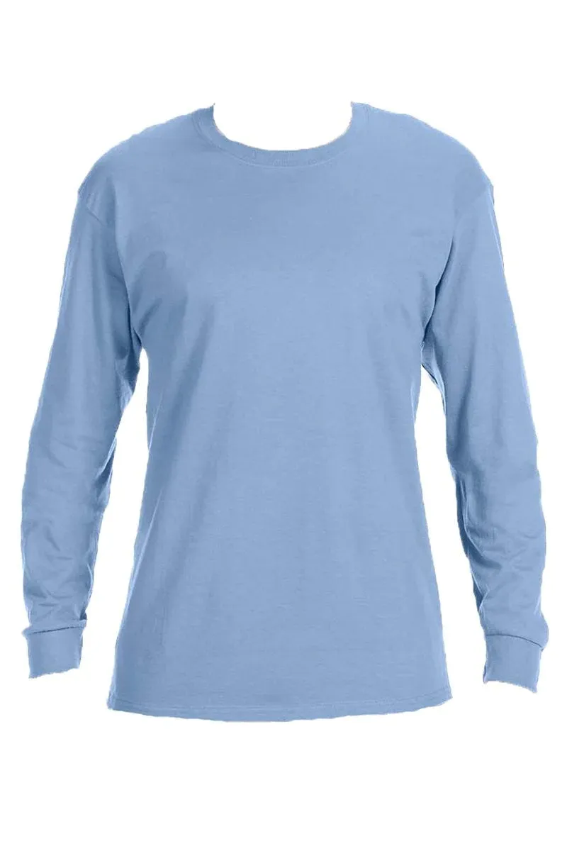 Howdy Colorful Chenille Patch Unisex Dri-Power Long-Sleeve 50/50 Tee