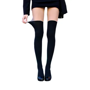 Mock Thigh High Sock Tights