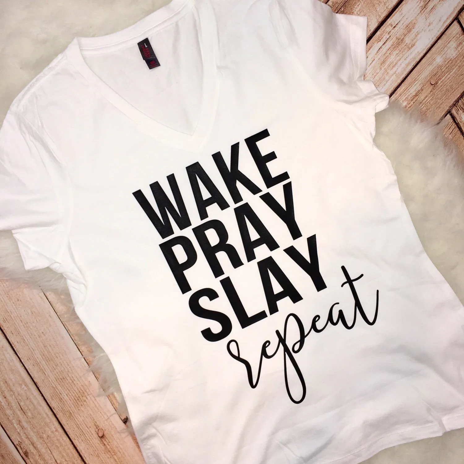 SLAY Women's V-Neck Tee