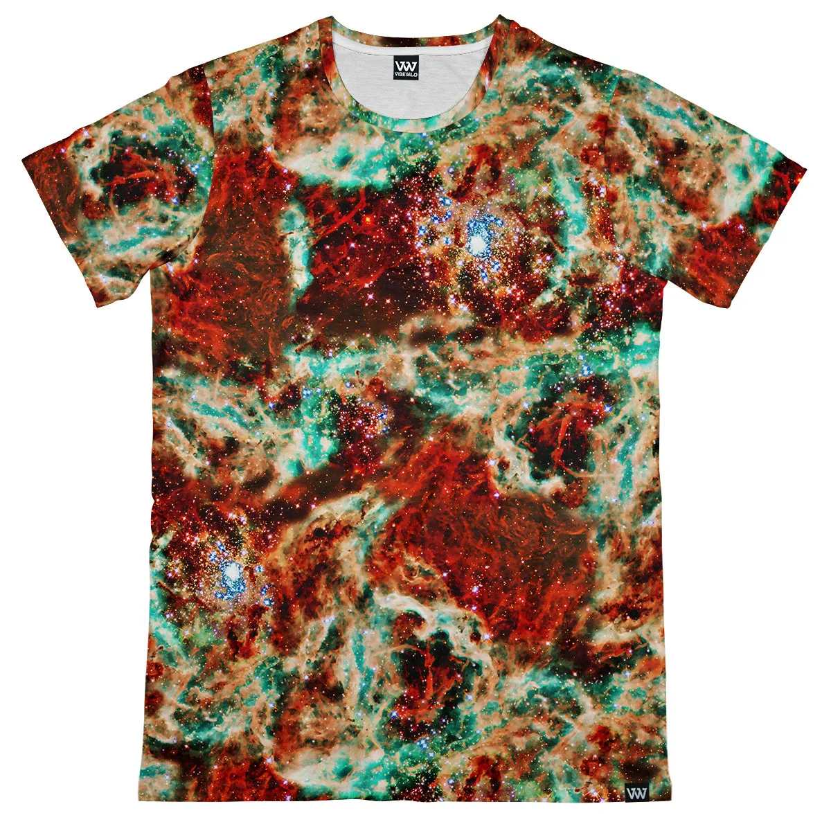 Turquoise Rivers Men's Tee